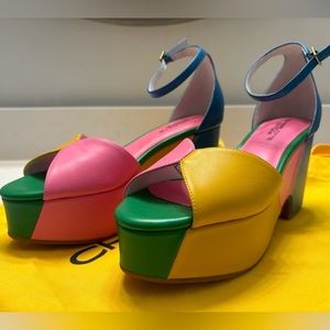 Charlotte Stone Bailey Platform Multi-color